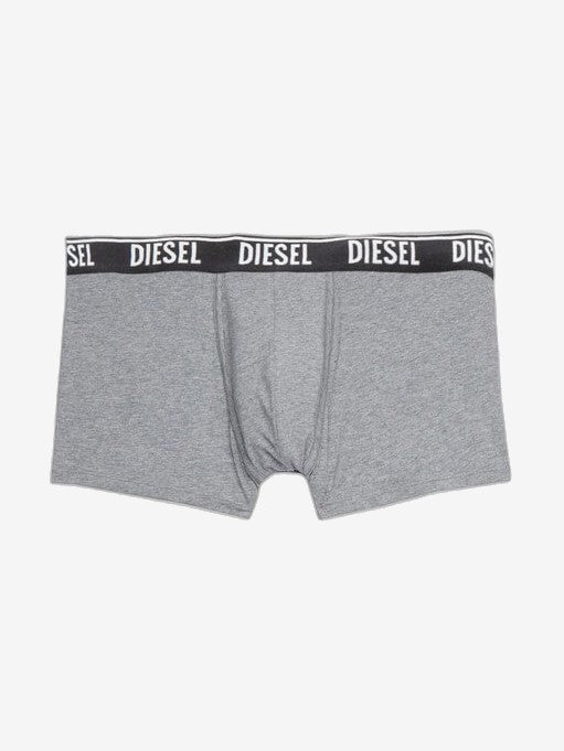 DIESEL Boxer Uomo Grigio Cotone