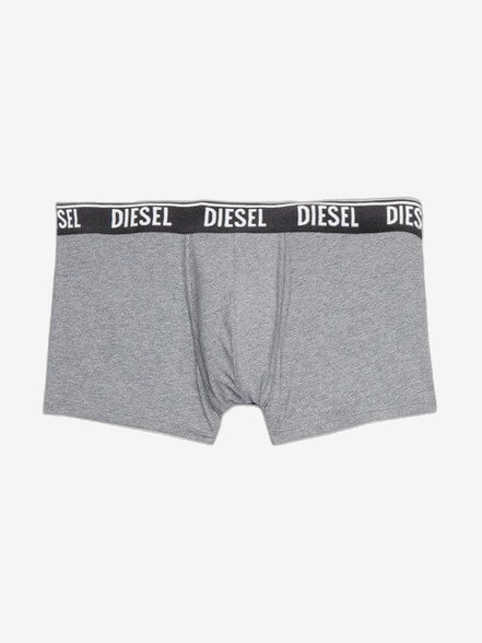 DIESEL Boxer Uomo Grigio Cotone