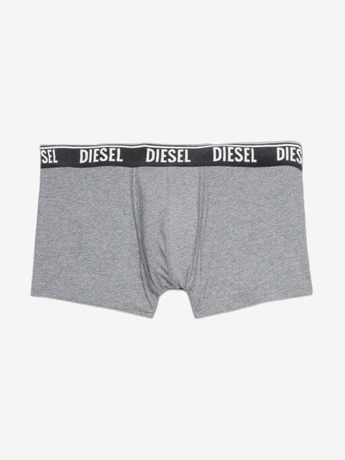 DIESEL Boxer Hombre Gris Algodón