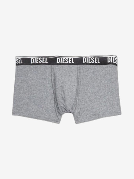 DIESEL Boxer Uomo Grigio Cotone