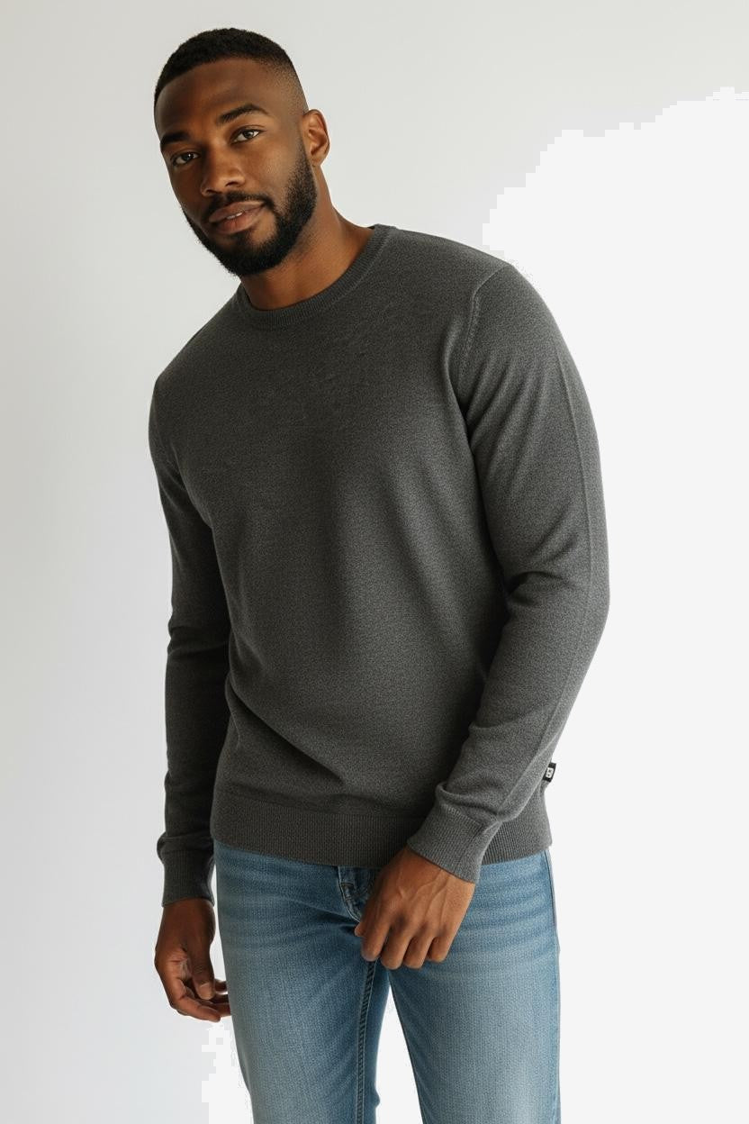 ICEBERG Col Roulé Homme Gris Laine Col Roulé