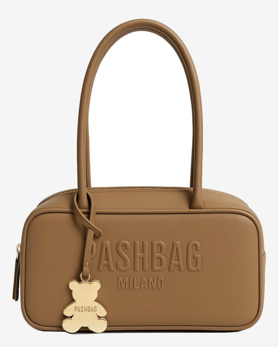 PASHBAG Bolso de Hombro Mujer Tan
