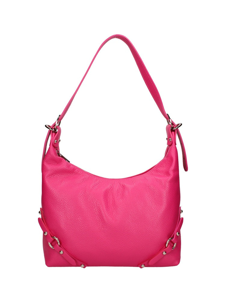 Women's Shoulder Bag - Fiorenza Lux Model - Genuine Leather