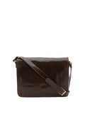 Men's Genuine Leather Shoulder Bag - False Model - Made in Italy