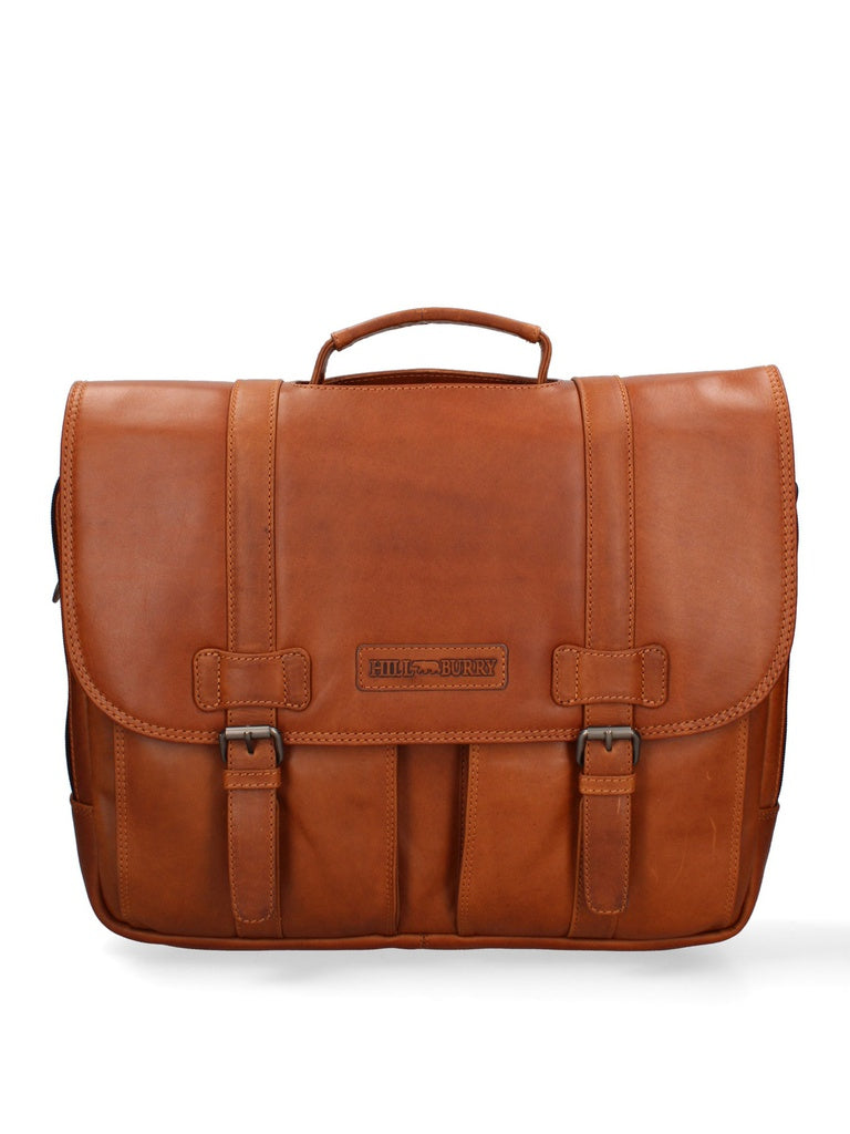 Men's Genuine Leather Work Bag - False Model - Handmade