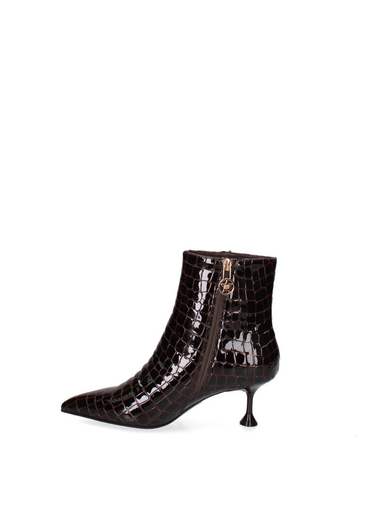 Women's Genuine Leather Ankle Boot - Arcana Nova Model - Casual