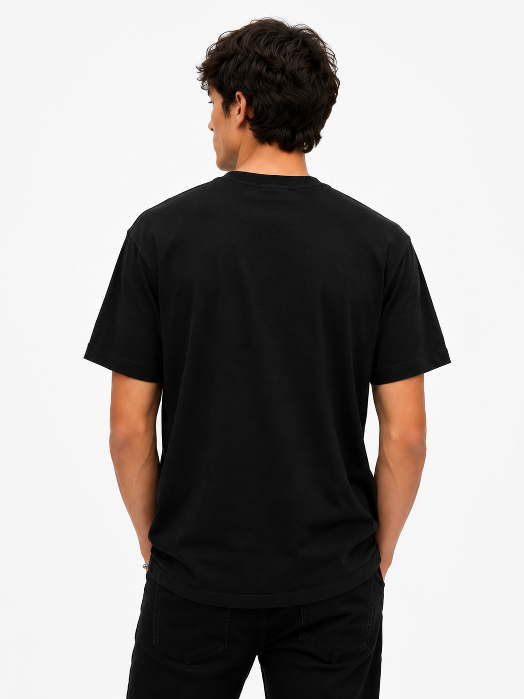 Dsquared2 T-Shirt Uomo Nero/Giallo