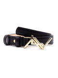 Women's Genuine Leather Belt - Lysandra Ultra Model - Made in Italy