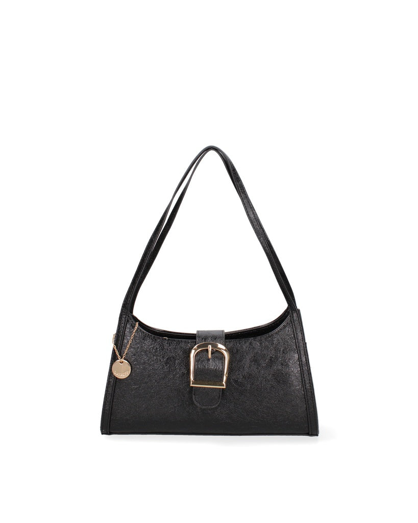 Valora Lux Women's Shoulder Bag - Faux Leather & Polyester