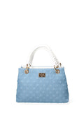 Women's Handbag Made in Italy - Valoria Chic - Leather & Cotton