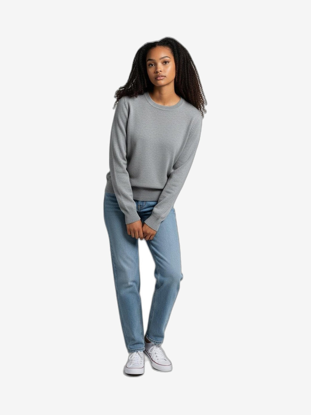 MARIUCCIA MILANO Rundhals Damen Blau Baumwolle Rundhals