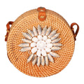 Women's Shoulder Bag - Model Five - Woven Straw