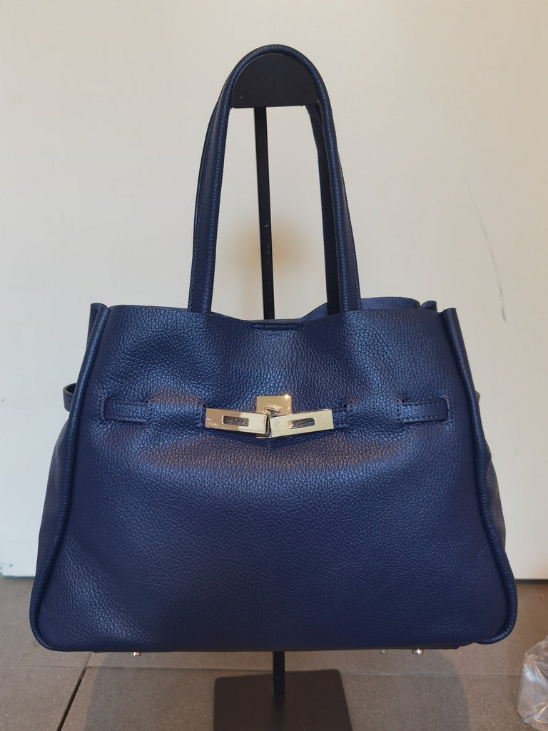 Women's Handmade Italian Leather Handbag - Marcella Model - 100% Leather