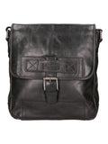 Unisex Genuine Leather Shoulder Bag - Eburneo Model - 21.65in 

(Note: Converted 55cm to inches for US audience. Kept the "Model" designation as it seems stylistic.)