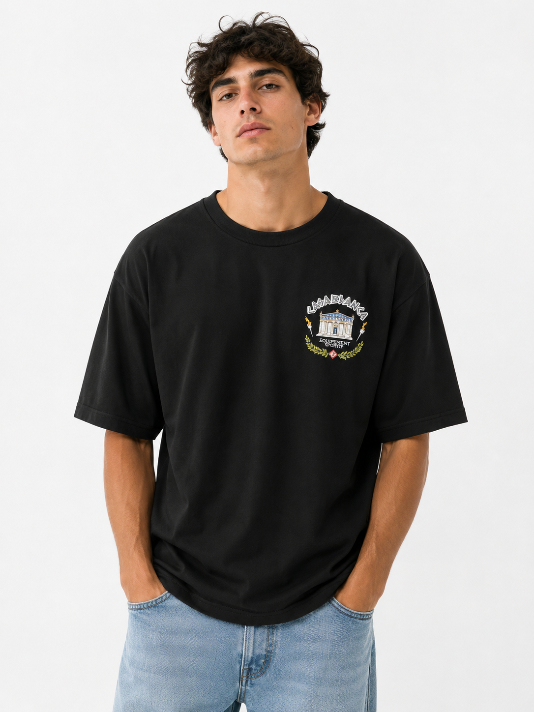 Casa Blanca T-Shirt Uomo Nero