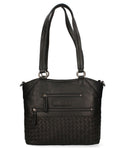 Men's Shoulder Bag - False Model - Genuine Leather
