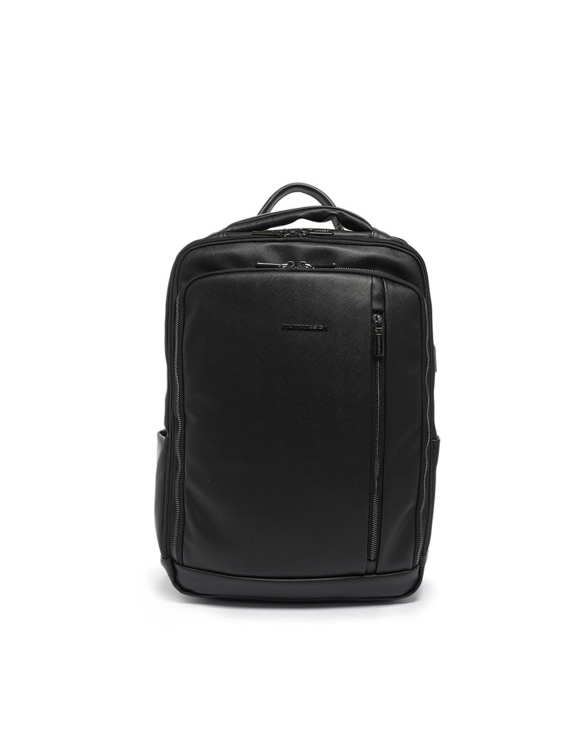 Kaelon Nova Men's Backpack - Nylon & Faux Leather - Casual