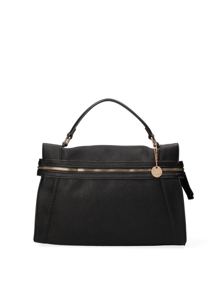 Women's Handbag - Celestia Lux Model - Faux Leather & Polyester