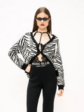 Women's Lightweight Chic Cardigan - Made in Italy - Viscose, Polyamide, Polyester