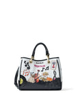 Women's Handbag - Melodia Model - Fabric & Polyester