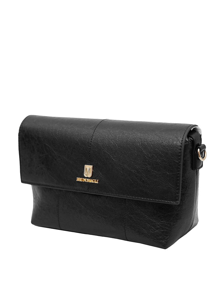 Women's Shoulder Bag - Alba Mini Baguette Model - 100% PU Leather