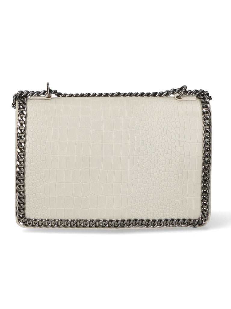 Women's Shoulder Bag - Crystalline Model - Genuine Leather