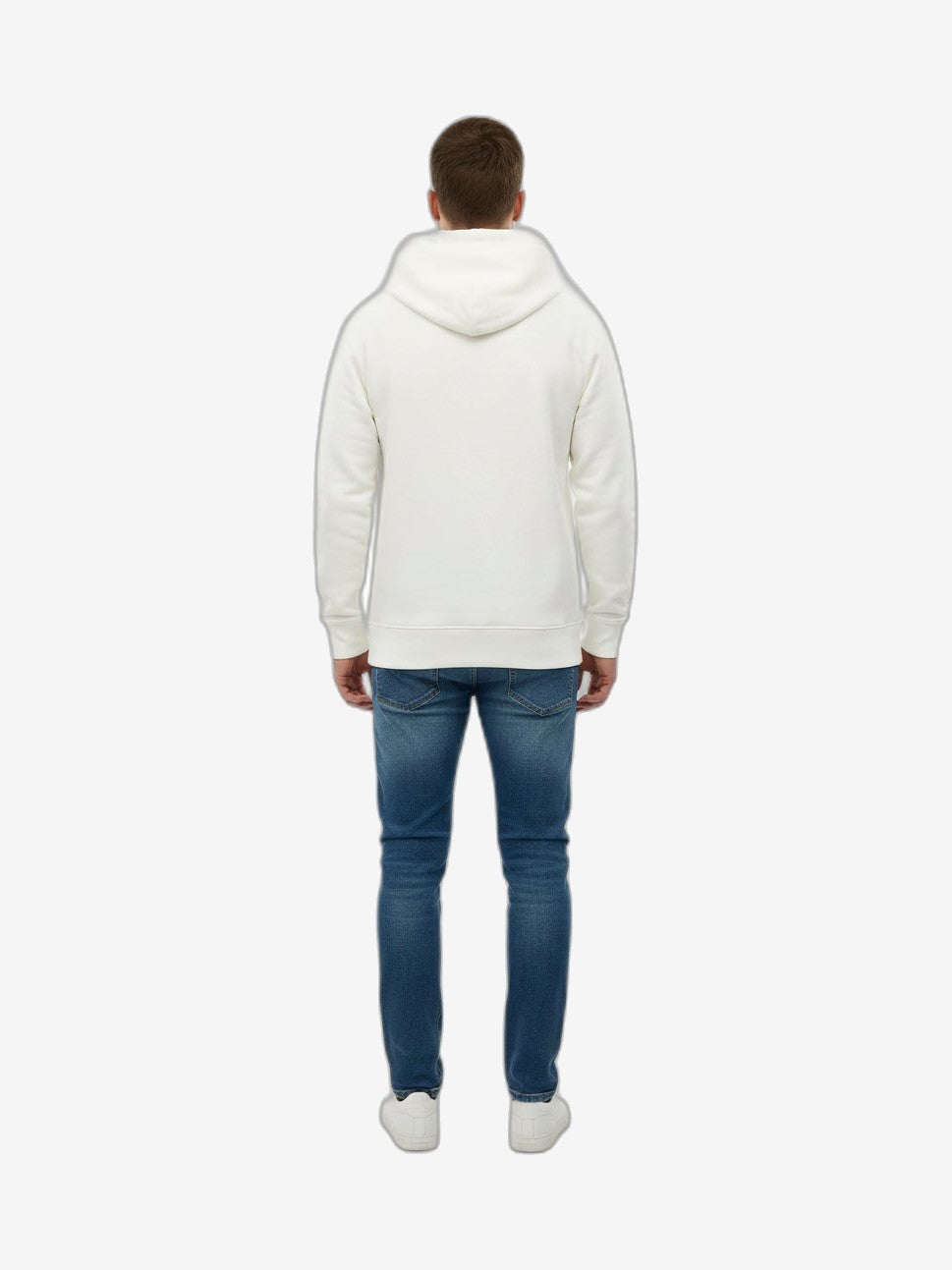 DS2 Felpa Uomo Bianco Cotone