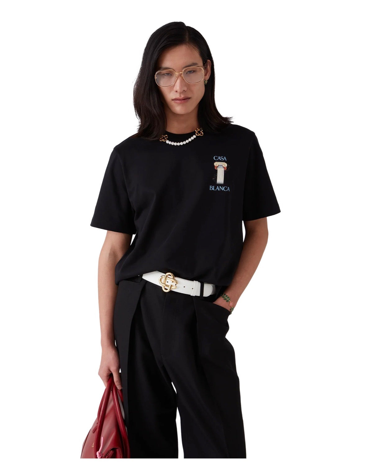Casa Blanca T-Shirt Uomo Nero