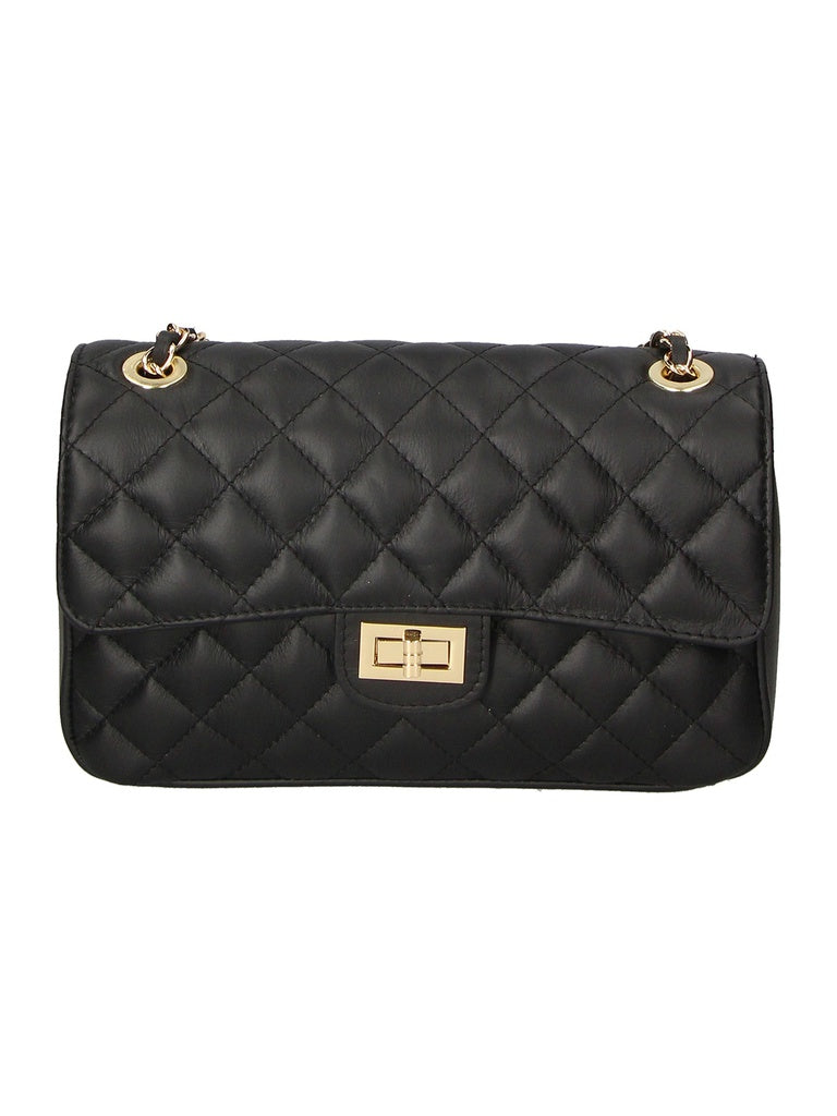 Women's Shoulder Bag - Clizia Model - 7.1x3.1x11" - Genuine Leather