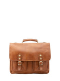 Genuine Leather Unisex Handbag - False Model - Made in Italy