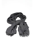 Men's Viscose & Polyamide Blend Scarf - False Pattern - Made in Italy