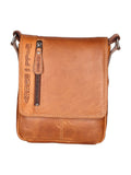 Men's Sling Bag - False Model - Genuine Leather RFID