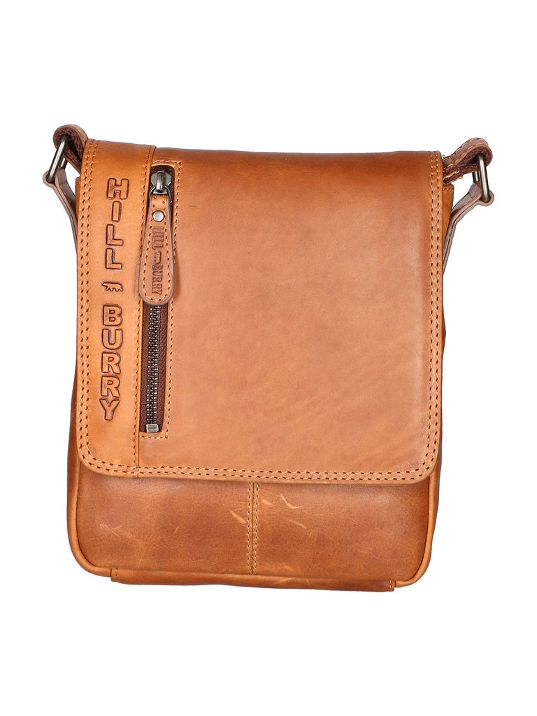 Men's Sling Bag - False Model - Genuine Leather RFID