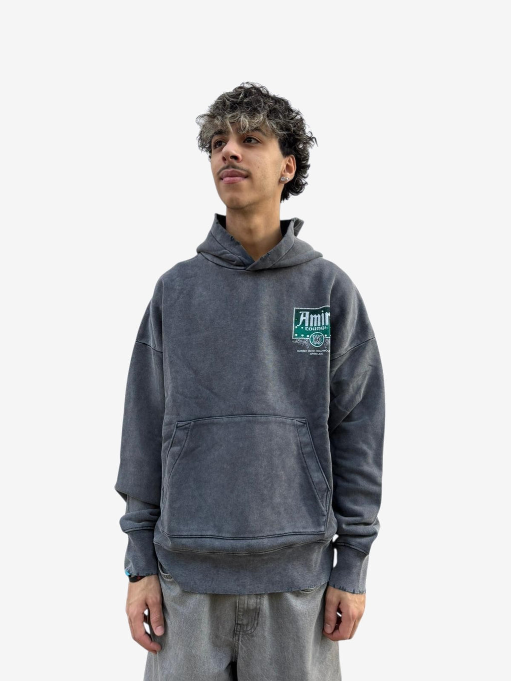 AMIRI Sweat-shirt Homme Gris Sweat-shirt
