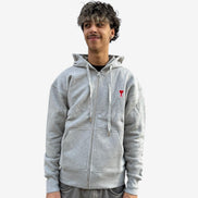 AMI PARIS Felpa Uomo Grigio Felpa