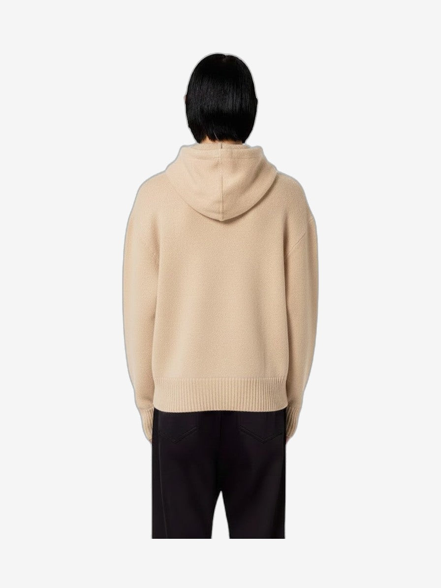 AMI PARIS Maglione Unisex Beige Felpa