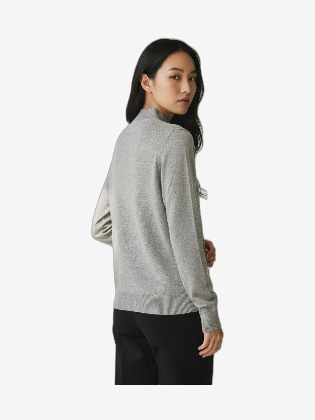MARIUCCIA MILANO Lupetto Donna Blu Cotone Girocollo