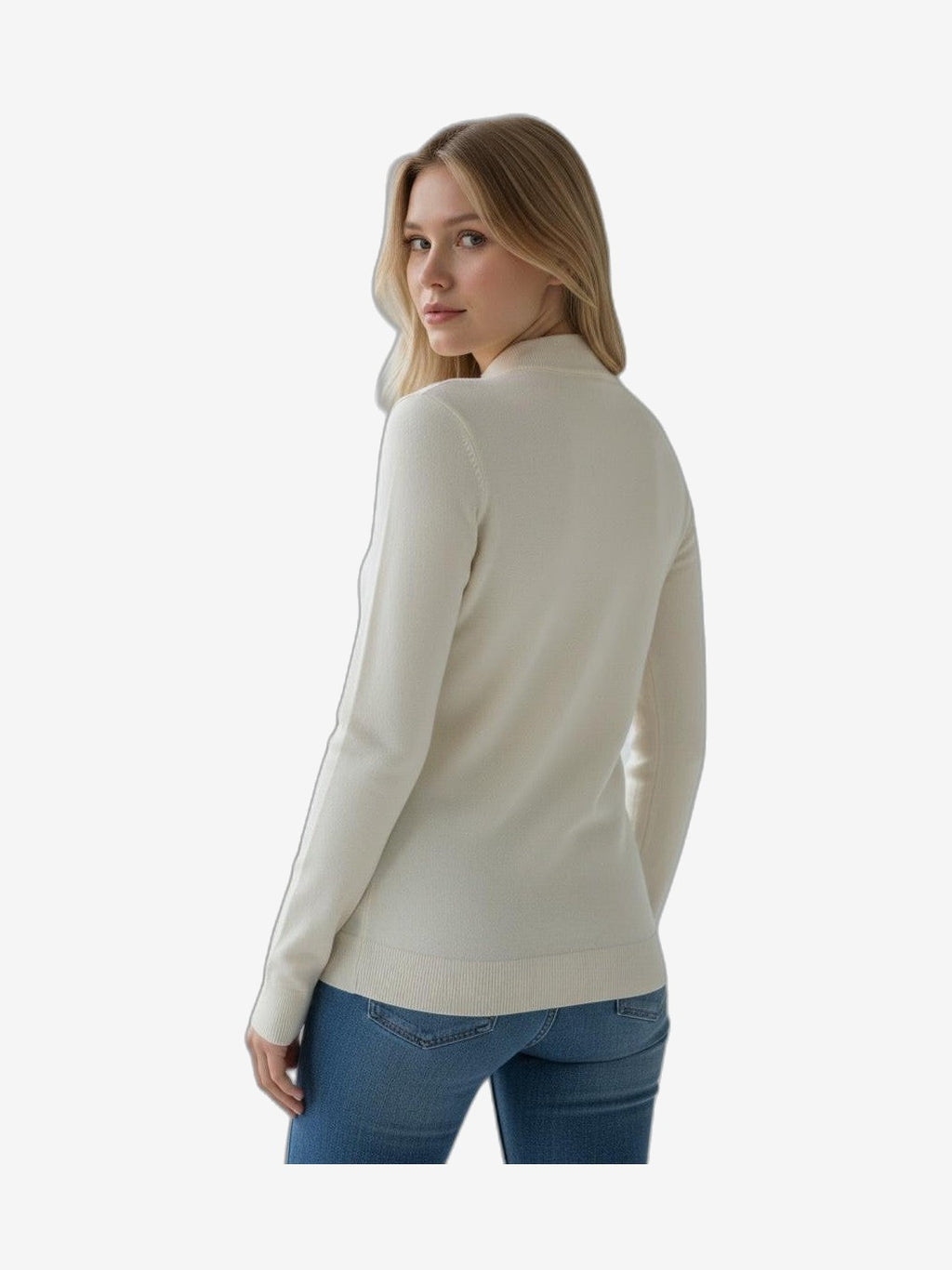 MARIUCCIA MILANO Girocollo Con Pistagna Donna Blu Cotone Girocollo