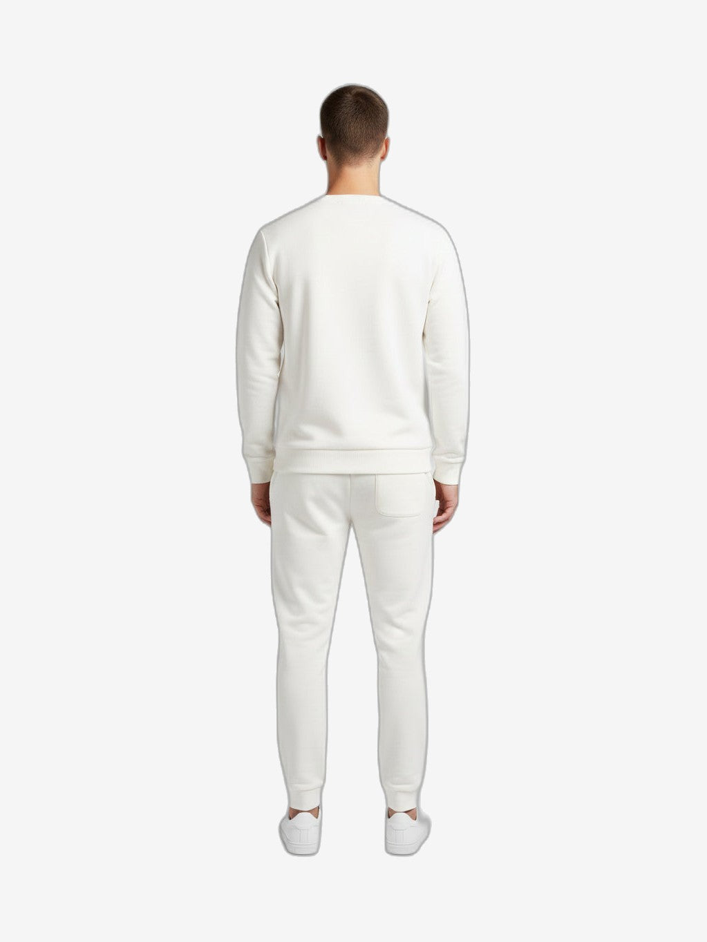 DSQ2 Felpa Unisex Bianco Cotone Girocollo