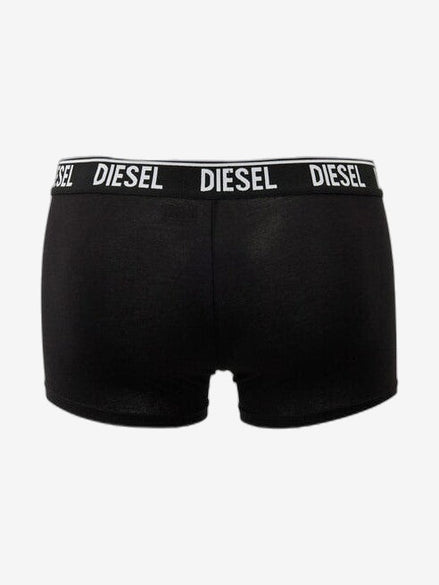 DIESEL Boxer Uomo Nero Cotone