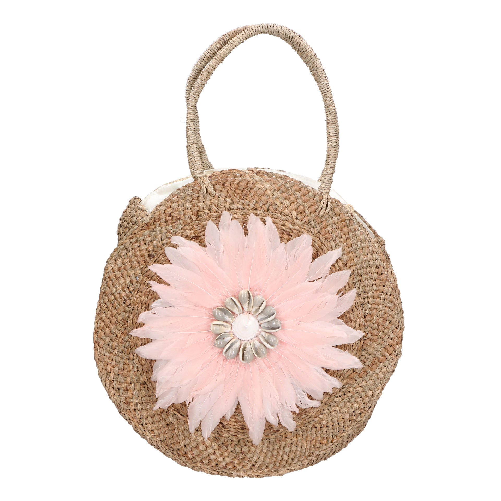 Women's Handbag - Karen Model - Woven Straw