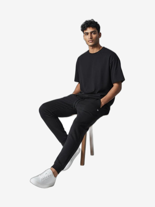 ICEBERG Pantaloni Uomo Nero Cotone