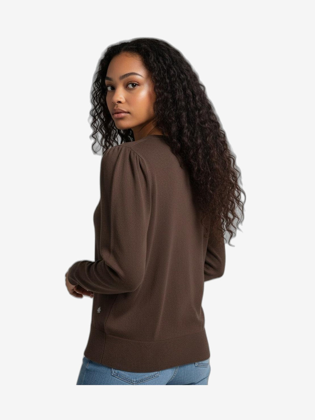 FRESH FLOWER Dolcevita Femme Marron Coton Dolcevita