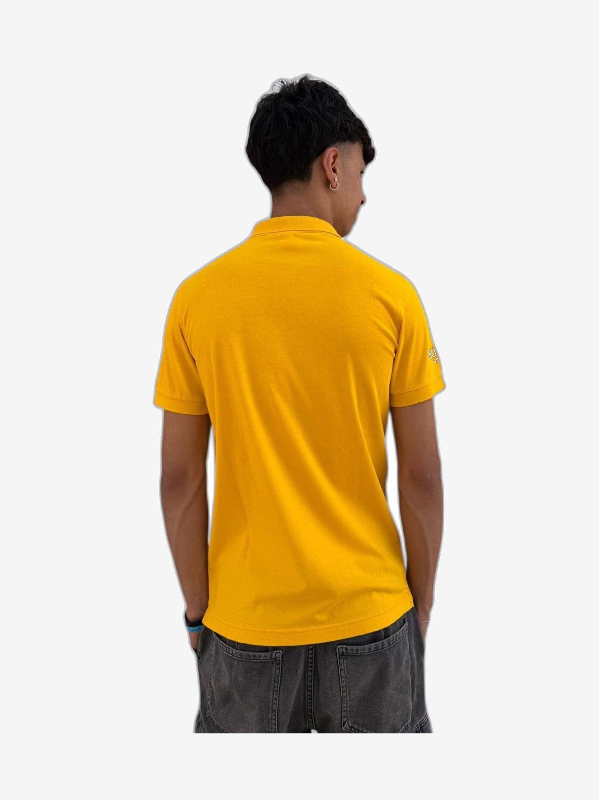 SUN68 Jersey Beach Uomo Bianco Cotone