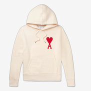 AMI PARIS Felpa Uomo Beige Felpa