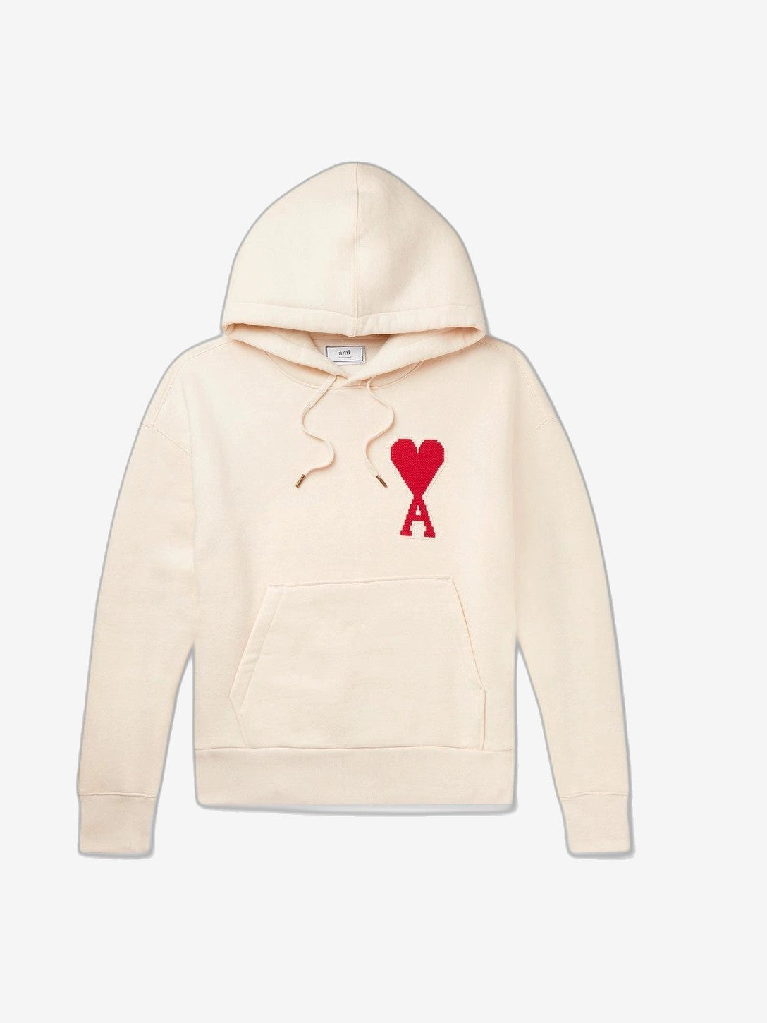 AMI PARIS Felpa Uomo Beige Felpa