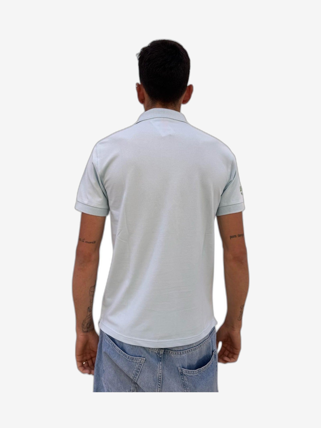 SUN68 Logo Beach Uomo Bianco Cotone
