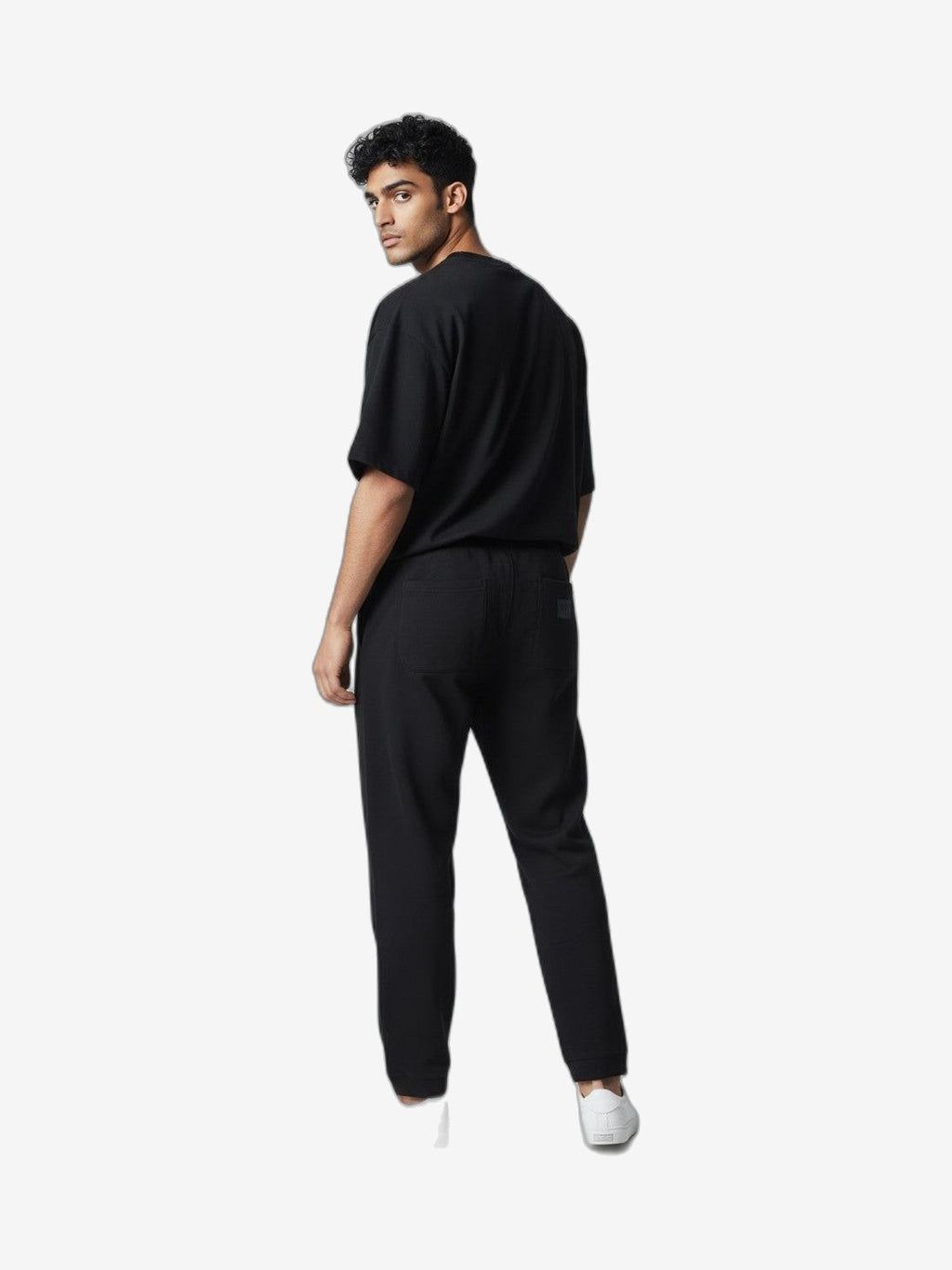ICEBERG Pantaloni Uomo Nero Cotone