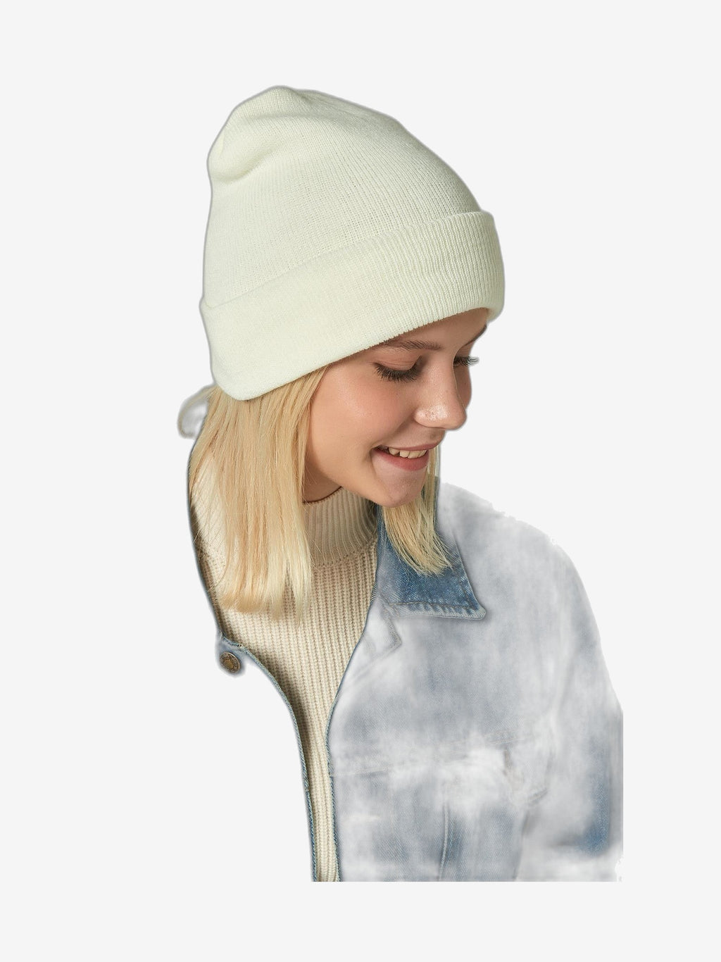 LONCA Accessoires Damen Weiß Baumwolle