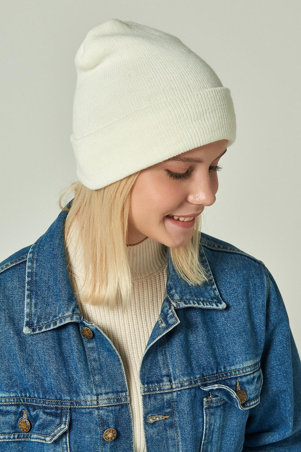 LONCA Accessoires Damen Weiß Baumwolle